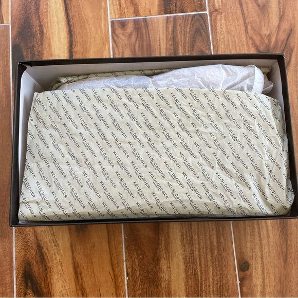 NIB Kelsi Dagger Brooklyn Sabrina Studded Vegan Leather Sandals Size 7.5 - Picture 11 of 13